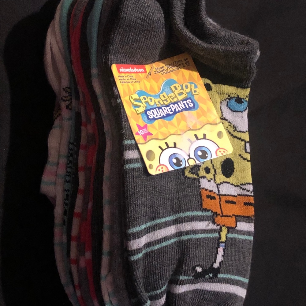 Sponge Bob socks